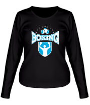 Женская футболка длинный рукав Boxing (бокс) фото
