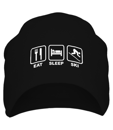Шапка Eat Sleep Ski