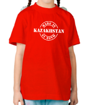 Детская футболка Made in Kazakhstan фото