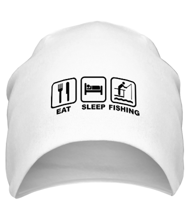 Шапка Eat Sleep Fishing