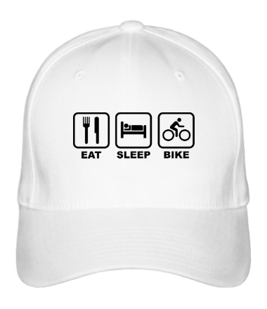 Бейсболка Eat Sleep Bike