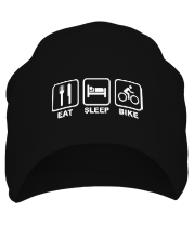 Шапка Eat Sleep Bike фото