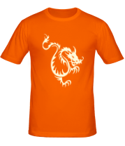 Мужская футболка Китайский водяной дракон (свет) фото