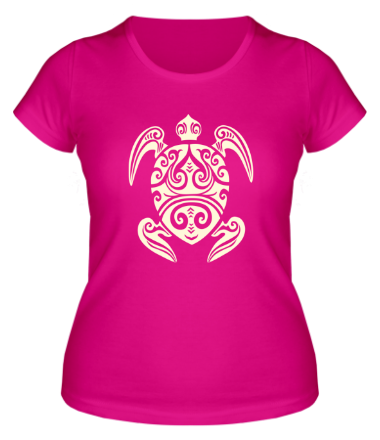 Женская футболка Морская черепаха (свет)