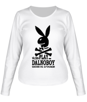 Женская футболка длинный рукав Play Dalnoboy Своих не бросаем фото