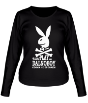 Женская футболка длинный рукав Play Dalnoboy Своих не бросаем