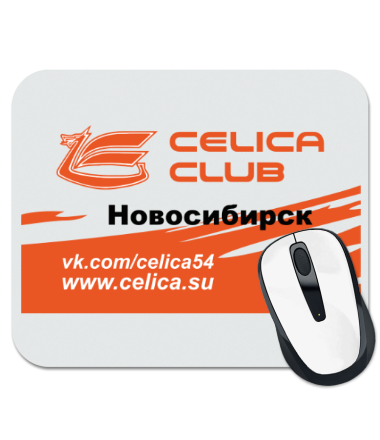 Коврик для мыши Celica Club