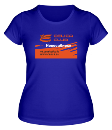 Женская футболка Celica Club