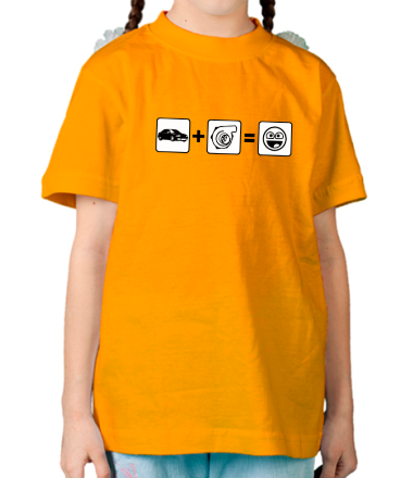 Детская футболка Формула счастья
