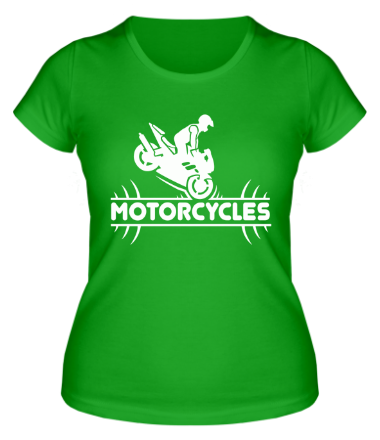 Женская футболка Мотоциклы