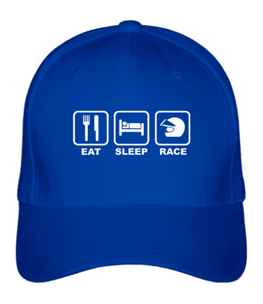 Бейсболка Eat Sleep Race