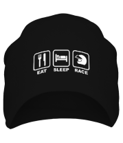 Шапка Eat Sleep Race фото