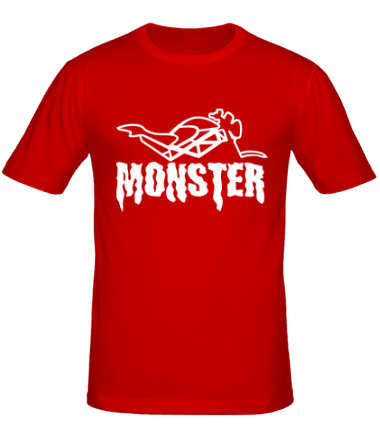 Мужская футболка Monster