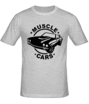 Мужская футболка Muscle cars фото