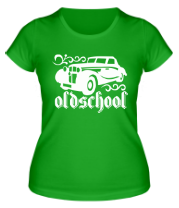 Женская футболка Oldschool фото