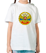 Детская футболка Герб вооруженных сил РФ фото