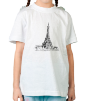 Детская футболка Париж фото
