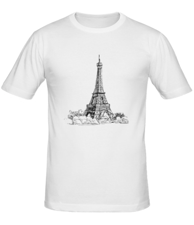 Мужская футболка Париж