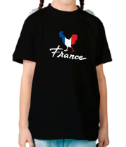 Детская футболка Франция фото