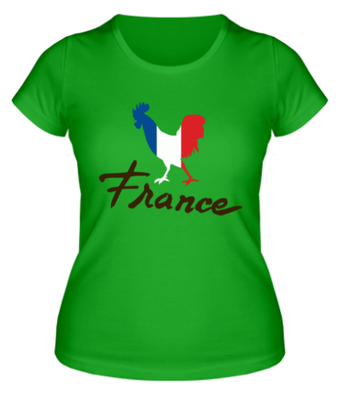 Женская футболка Франция
