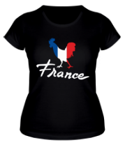 Женская футболка Франция фото