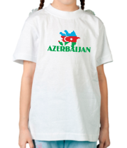 Детская футболка Карта Азербайджана фото