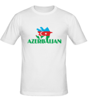 Мужская футболка Карта Азербайджана фото