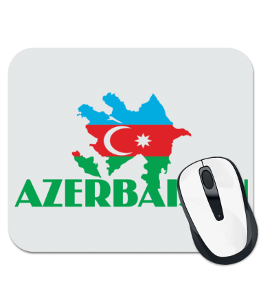 Коврик для мыши Карта Азербайджана
