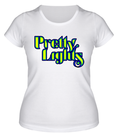 Женская футболка PrettyLights