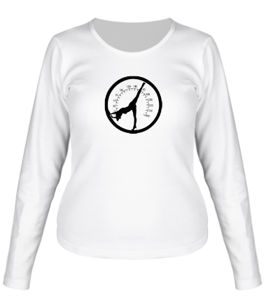 Женская футболка длинный рукав Спидометр