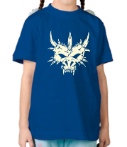 Детская футболка Древний демон (свет) фото