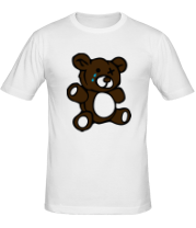 Мужская футболка Плюшевый медведь фото