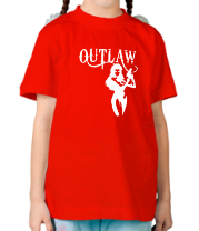 Детская футболка Outlaw фото