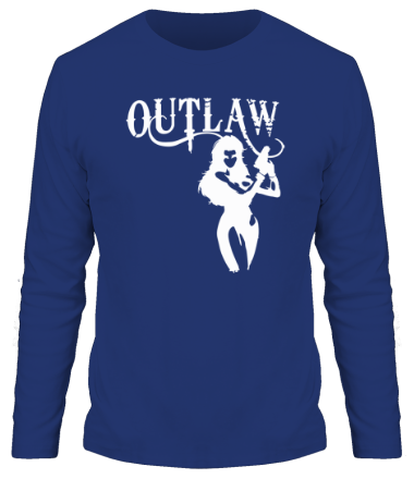 Мужская футболка длинный рукав Outlaw