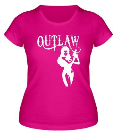 Женская футболка Outlaw