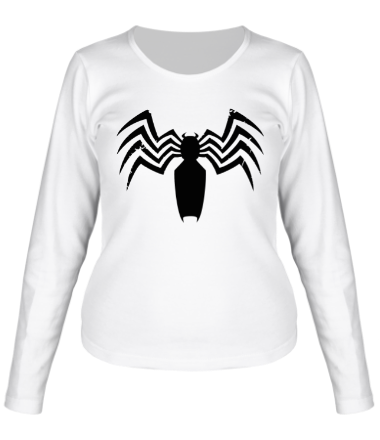 Женская футболка длинный рукав Человек-паук