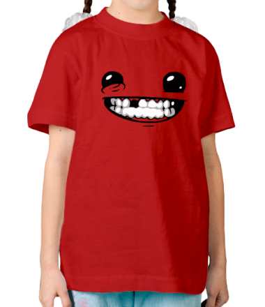 Детская футболка Super Meat Boy