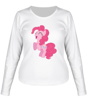 Женская футболка длинный рукав Pinkie Pie | My little pony фото