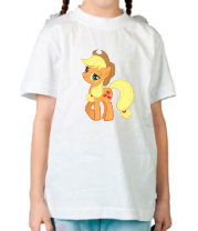 Детская футболка Applejack | My little pony