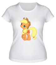 Женская футболка Applejack | My little pony фото