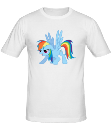 Мужская футболка Rainbow Dash | My little pony