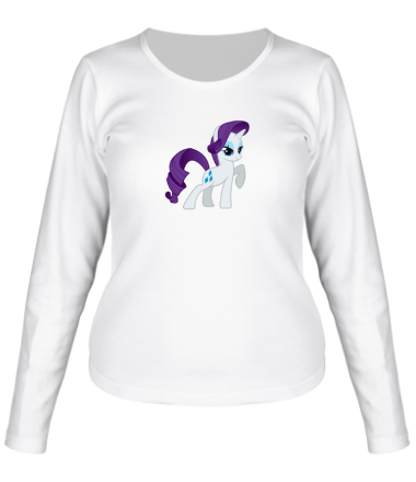 Женская футболка длинный рукав Rarity | My little pony