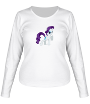 Женская футболка длинный рукав Rarity | My little pony фото