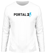 Мужская футболка длинный рукав Portal 2 фото