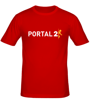 Мужская футболка Portal 2