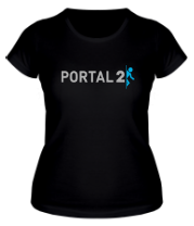 Женская футболка Portal 2