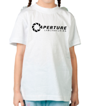 Детская футболка Aperture Laboratories фото