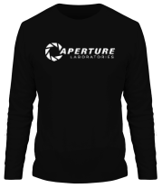 Мужская футболка длинный рукав Aperture Laboratories фото