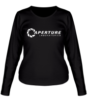 Женская футболка длинный рукав Aperture Laboratories фото