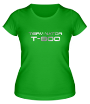 Женская футболка Терминатор Т-800 фото